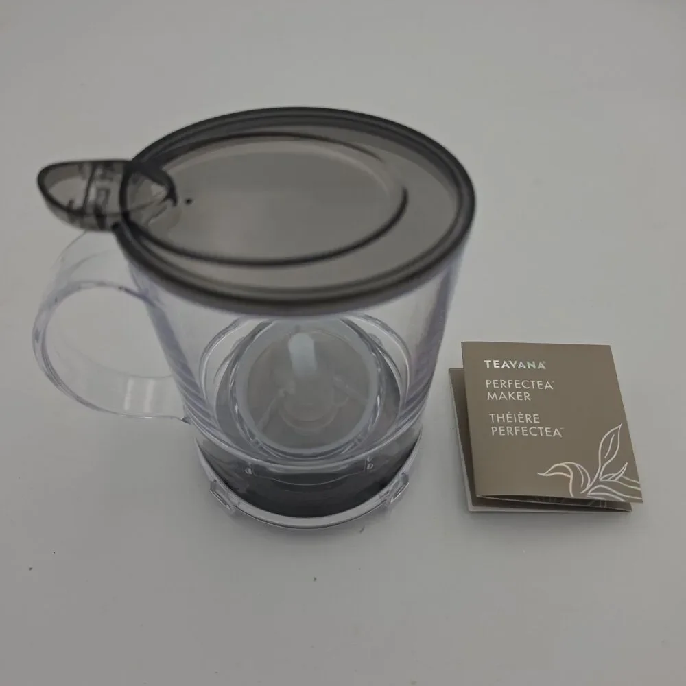 Teavana Perfectea Maker Tea Infuser Brewer 16 oz Loose Leaf Tea Maker New Open